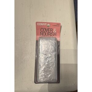 Conair Cover & Nourish 4 Conditioning Caps Clear Hair‎ Treatment #55329Z NIP